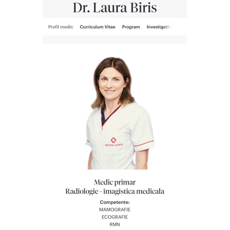 Радиолог УЗИ Dr. Laura Biris